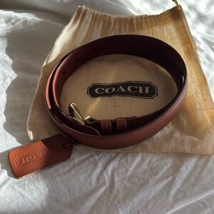 Coach belt